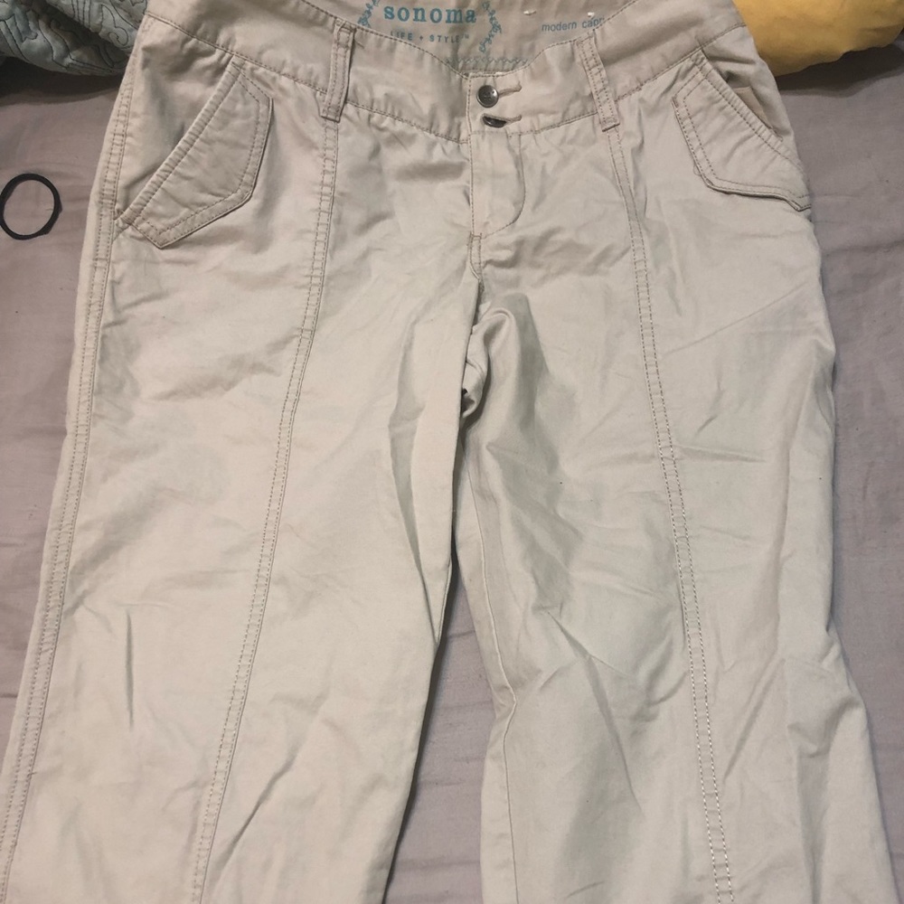 Sonoma size 6 capris